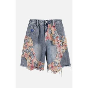 AELFRIC EDEN LACE APPLIQUE JORTS SIZE LARGE NWT